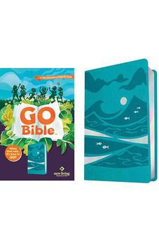 NLT Go Bible for Kids (LeatherLike, Teal Ocean): A Life-Changing Bible for Kids