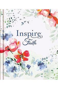 NLT Inspire FAITH Bible Large Print, Filament Enabled (Hardcover, Wildflower Meadow): The Bible for Coloring & Creative Journaling