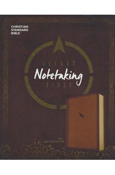 CSB Legacy Notetaking Bible, Tan LeatherTouch
