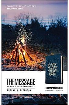 The Message Compact (Leather-Look, Starry Sky): The Bible in Contemporary Language