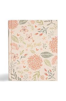 CSB Notetaking Bible, Expanded Reference Edition, Floral Cloth Over Board, Black Letter, Journaling Space, Cross-References, Reading Plan, Easy-to-Read Bible Serif Type