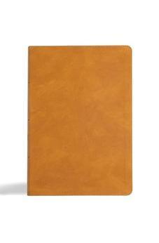 CSB Super Giant Print Reference Bible, Digital Study Edition, Camel SuedeSoft LeatherTouch, Red Letter, Easy-to-Read Bible Serif Type