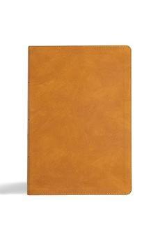 CSB Super Giant Print Reference Bible, Digital Study Edition, Camel SuedeSoft LeatherTouch, Indexed, Red Letter, Presentation Page, Sewn Binding, Full-Color Maps, Easy-to-Read Bible Serif Type