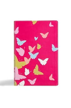 KJV One Big Story Bible, Pink LeatherTouch, Pure Cambridge Text, Easy-to-Read Bible MCM Type