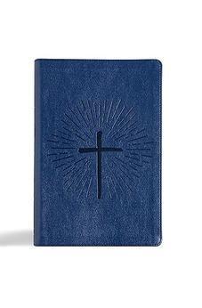 KJV One Big Story Bible, Royal Blue LeatherTouch, Pure Cambridge Text, Easy-to-Read Bible MCM Type