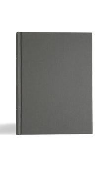 KJV Study Bible, Large Print Edition, Charcoal Cloth Over Board, Red Letter, Pure Cambridge Text, Easy-to-Read MCM Type