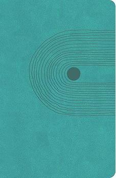 CSB Compact Bible, Value Edition, Teal LeatherTouch, Red Letter, Presentation Page, Sewn Binding, Full-Color Maps, Easy-to-Read Bible Serif Type