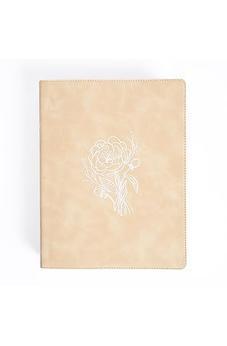 CSB Illustrator’s Notetaking Bible, Large Print Edition, Cream LeatherTouch, Black Letter, Wide Margins, Journaling Space, 600+ Line-Art Illustrations, Single-Column Text, Reading Plan