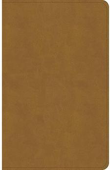 KJV Personal Size Bible, Camel SuedeSoft LeatherTouch, Red Letter, Presentation Page, Sewn Binding, Full-Color Maps, Easy-to-Read Bible MCM Type