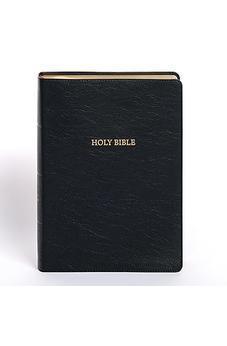 NASB Super Giant Print Reference Bible, Black LeatherTouch, Indexed, Red Letter, Presentation Page, Sewn Binding, Footnotes, Full-Color Maps, Easy-to-Read Bible Karmina Type