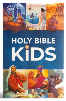 CSB Holy Bible for Kids, Large Print, Economy Edition, Black Letter, Presentation Page, Kid-friendly Gospel Presentation, Full-Color Inserts, Christ Connections, Easy-to-Read Bible Serif Type