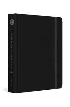 ESV Single Column Journaling Bible, Red Letter (Hardcover, Black)