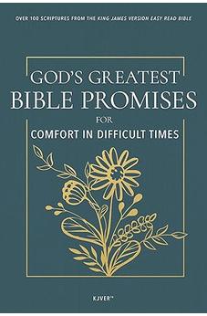God’s Greatest Bible Promises for Comfort in Difficult Times