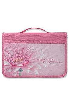 Inspiration Rejoice Canvas Pink Large Value Book and Bible Cover