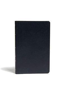 KJV Ultrathin Reference Bible, Black LeatherTouch, Indexed, Red Letter, Easy-to-Carry, Smythe Sewn, Full-Color Maps, Double Column, Cross References, Concordance, Ribbon Markers