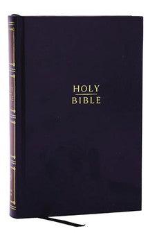 KJV Holy Bible Compact Bible with 43,000 Center-Column Cross References, Black Hardcover, Red Letter