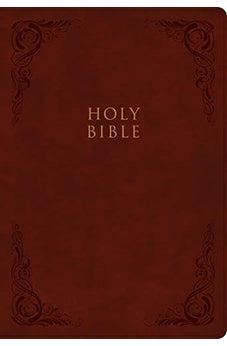 CSB Super Giant Print Reference Bible, Burgundy LeatherTouch, Indexed