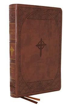 NIV, Holy Bible, Soft Touch Edition, Leathersoft, Brown, Comfort