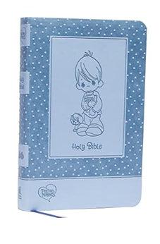 ICB Precious Moments Bible, Leathersoft, Blue