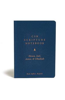 CSB Scripture Notebook, Hosea, Joel, Amos, Obadiah: Read. Reflect. Respond.