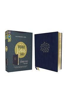 NIV Radiant Virtues Bible: A Beautiful Word Collection, Leathersoft, Navy, Red Letter, Comfort Print