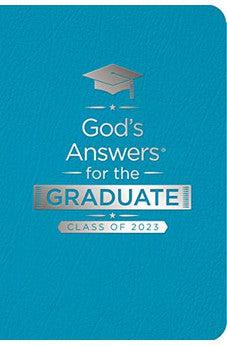 God's Answers for the Graduate: Class of 2023 - Teal NKJV: New King James Version