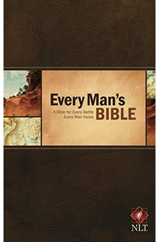 NLT Every Man's Bible (Hardcover, Every Man’s Series) – Study Bible for Men with Study Notes, Book Introductions, and 44 Charts