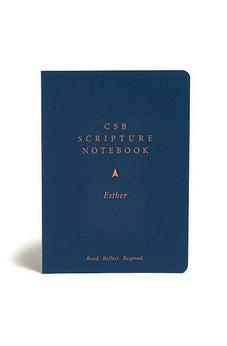 CSB Scripture Notebook, Esther: Read. Reflect. Respond.
