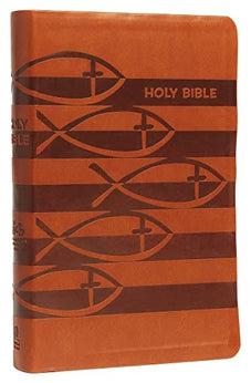ICB Holy Bible, Leathersoft, Brown
