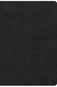 KJV Pastor's Bible, Black LeatherTouch