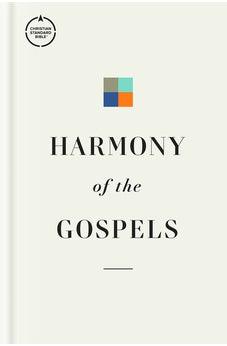 CSB Harmony of the Gospels, Hardcover, Black Letter, Parallel Format, Articles, Study Notes, Commentary, Easy-to-Read Type - Biblestore.com