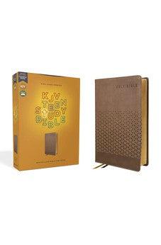 KJV Teen Study Bible, Leathersoft, Brown