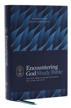 NKJV Encountering God Study Bible (Hardcover, Red Letter) - Biblestore.com