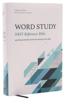 NKJV Word Study Reference Bible, Hardcover, Red Letter, Thumb Indexed