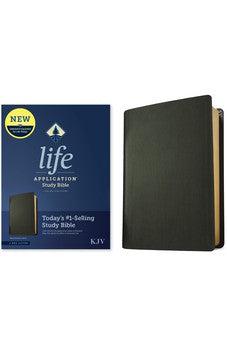 KJV Life Application Study Bible, Third Edition (Genuine Leather, Black, Red Letter)