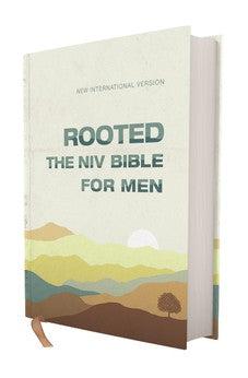NIV Rooted Bible for Men, Hardcover, Cream