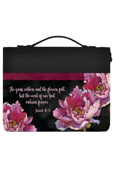 The Grass Withers Bible Cover, Black XL (26362XL)