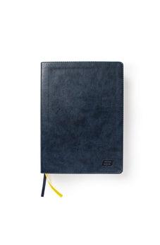 CSB E3 Discipleship Bible, Navy LeatherTouch, Indexed, Full-Color Design