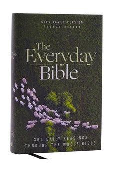 KJV The Everyday Bible, Hardcover, Red Letter: 365 Daily Readings Through the Whole Bible - Biblestore.com
