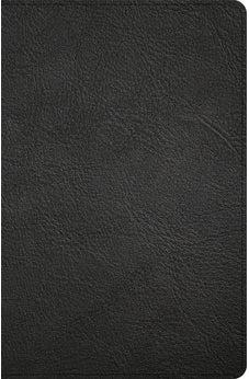KJV Thinline Bible, Black Genuine Leather, Indexed, Red Letter, Pure Cambridge Text, Presentation Page, Full-Color Maps, Easy-to-Read Bible MCM Type