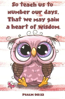 Owl Series Memo Pad (SEMP59175-FC)