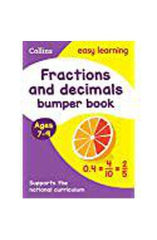 Fractions and Decimals Bumper Book: Ages 7-9 (Collins Easy Learning KS2)