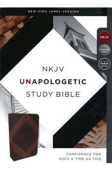 NKJV, Unapologetic Study Bible, Leathersoft, Brown, Red Letter Edition: Confidence for Such a Time As This 9780310080411