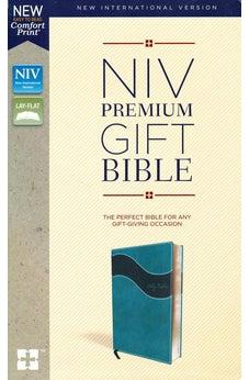 NIV, Premium Gift Bible, Leathersoft, Teal, Red Letter Edition, Comfort Print