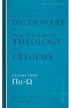 New International Dictionary of New Testament Theology and Exegesis Vol 4 9780310276180