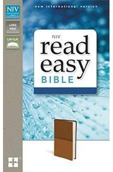 NIV, ReadEasy Bible, Imitation Leather, Tan, Lay Flat