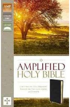 AMP Holy Bible, Bonded Leather, Black 9780310443926