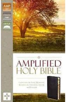 Amplified Holy Bible, Bonded Leather, Black, Indexed: Captures the Full Meaning Behind the Original Greek and Hebrew 9780310443933
