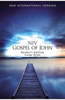 NIV Gospel of John, Blue Pier, Reader's Edition 9780310446026