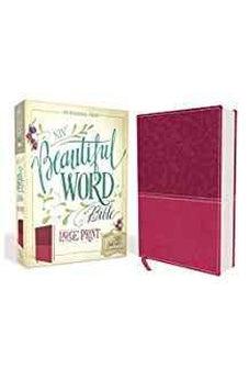 NIV, Beautiful Word Bible, Large Print, Leathersoft, Pink 9780310446071